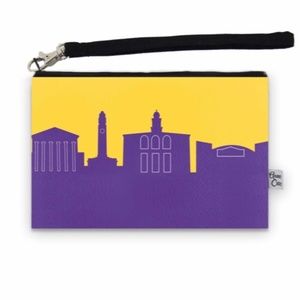 Anne Cate LSU Skyline Wristlet - Stadium Approved